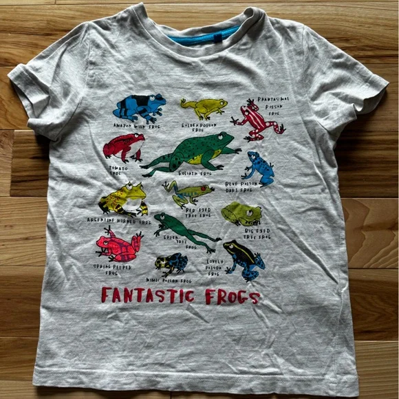 MB 6/7 Fantastic Frogs educational shirt - Picture 2 of 4